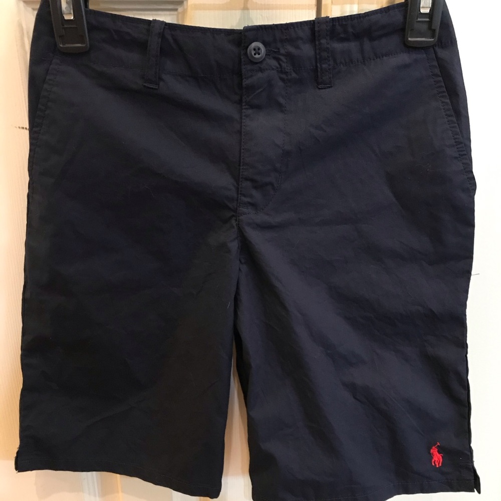 Boys NWT SZ 12 Polo navy shorts